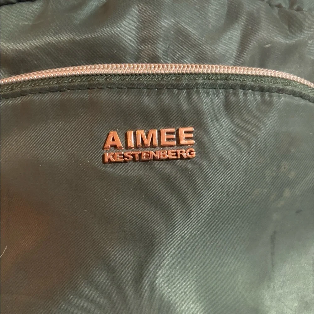 Aimee Kestenberg green nylon backpack - Picture 4 of 11